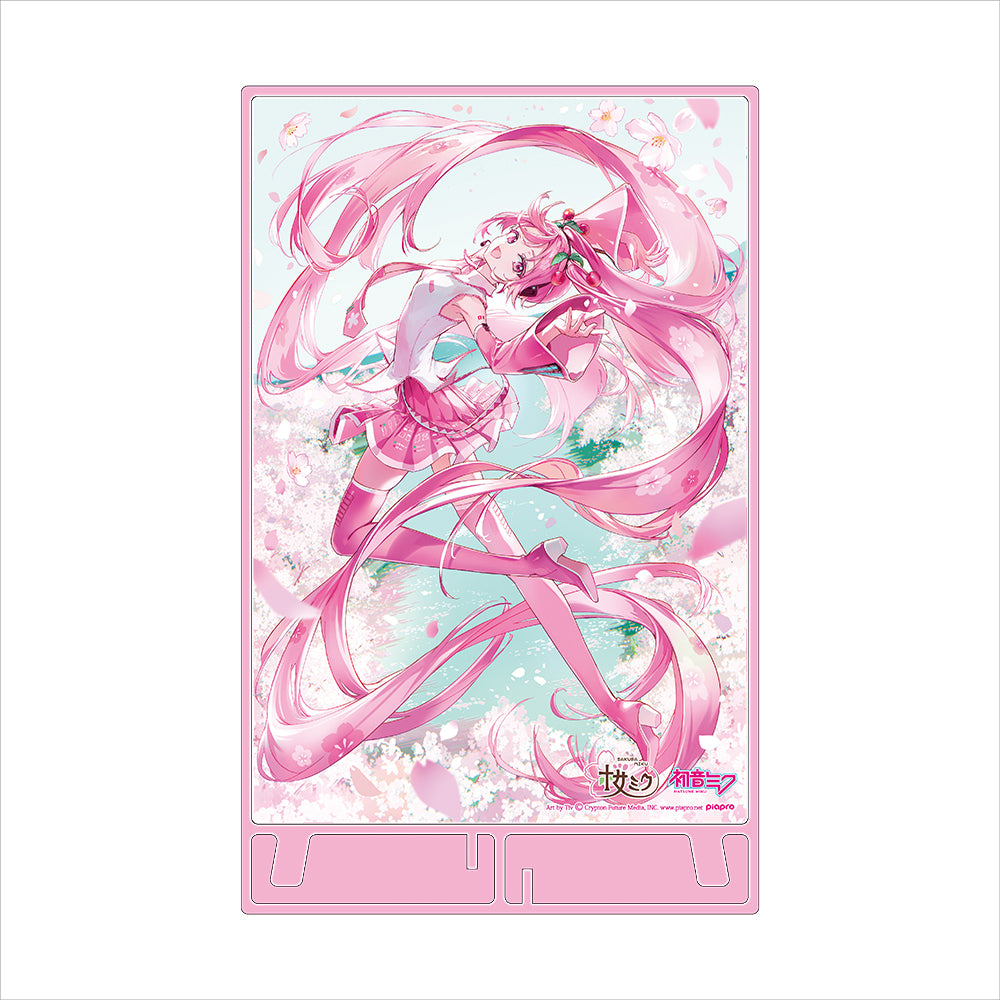 初音ミク アクリルパネル 2026年 桜ミク アクリルパネル Art by Tiv – 報知エンターテインメント
