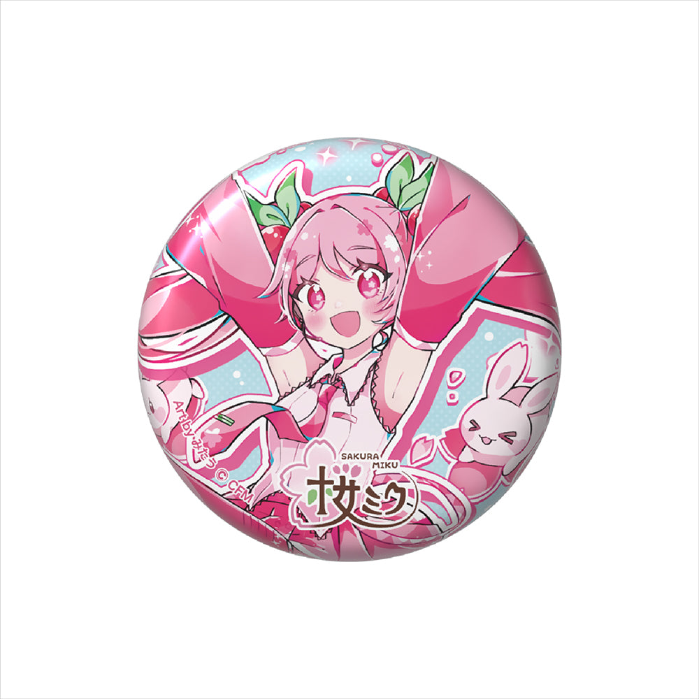2026年 桜ミク 缶バッジ Art by みたう