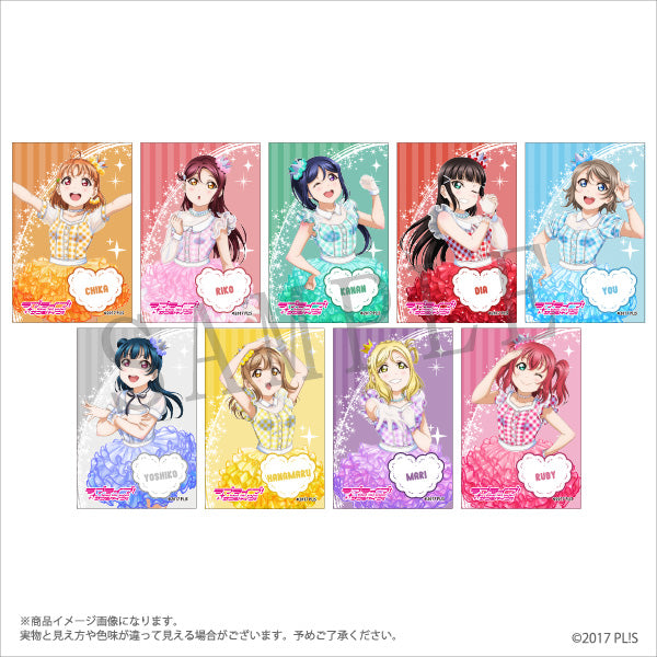 『ラブライブ！サンシャイン!!』トレーディングレクタングル缶バッジ全9種